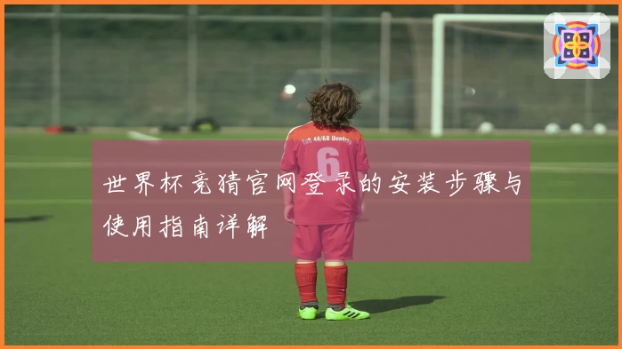 世界杯竞猜官网登录的安装步骤与使用指南详解
